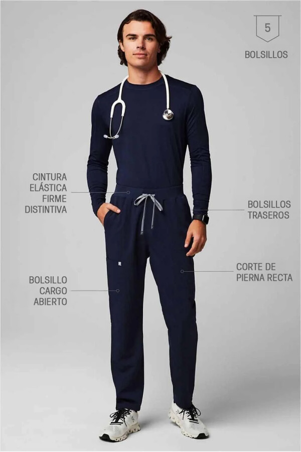 Pantalón Intake Scrub Pant Hombre Navy