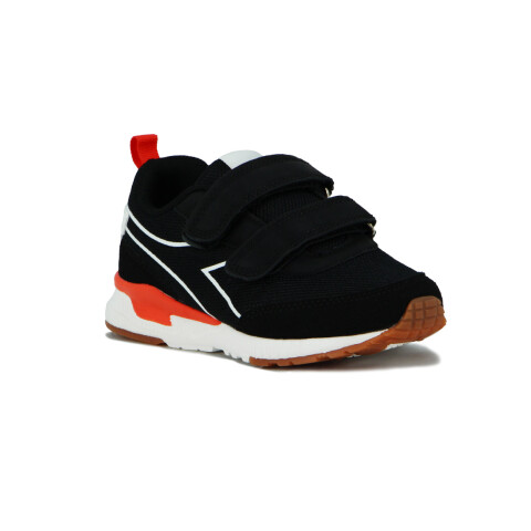 Diadora RETRINS Running Niño - Negro/Blanco Negro-Blanco