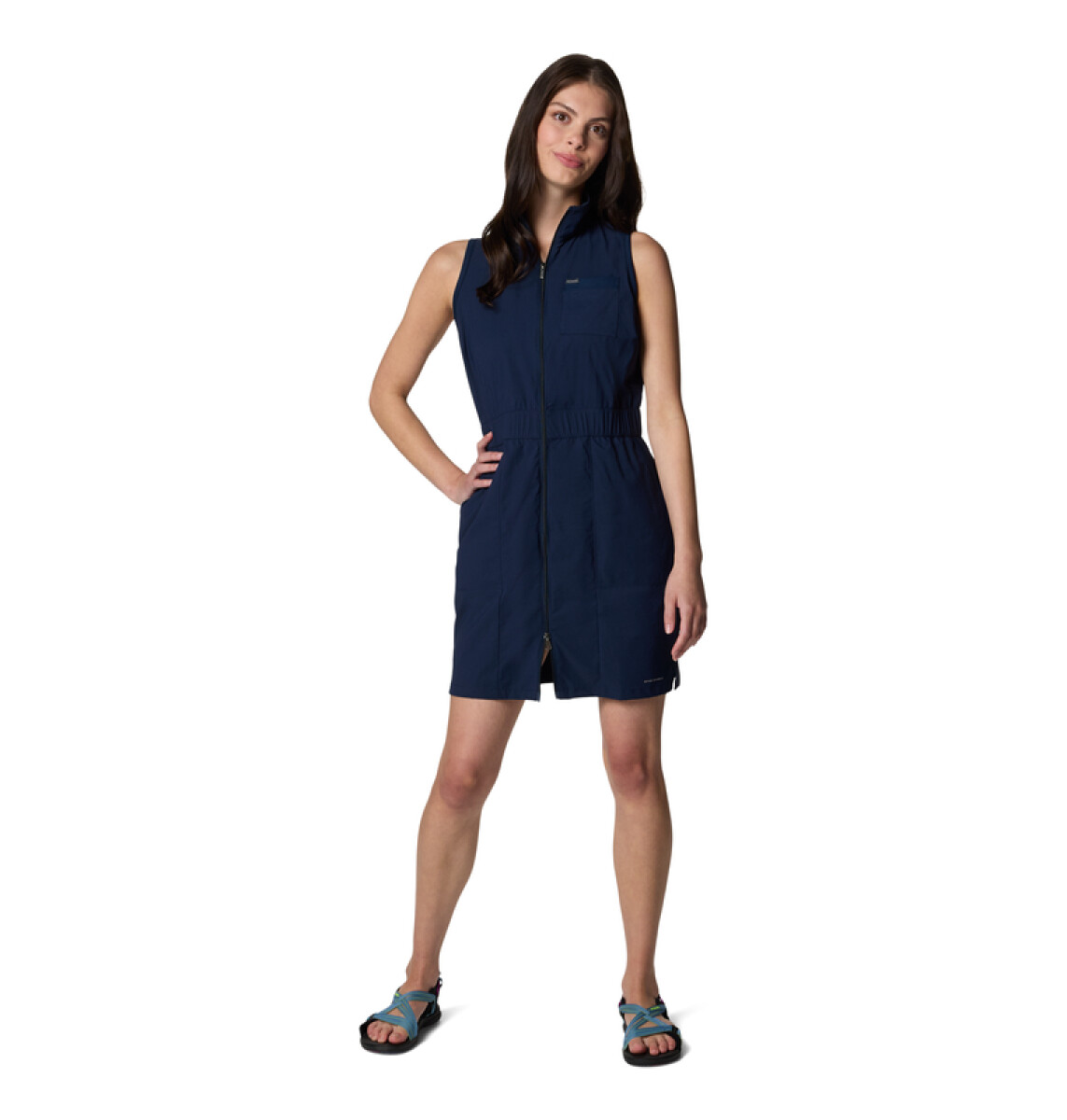 Leslie Falls™ Dress II - Stone Green - COLLEGIATE NAVY 