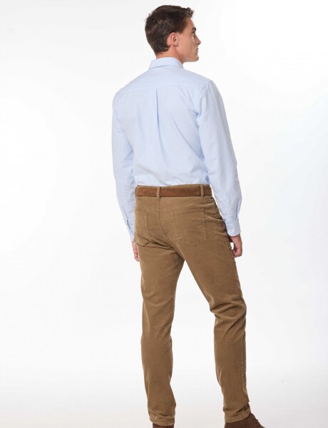 PANTALÓN DE PANA Tostado