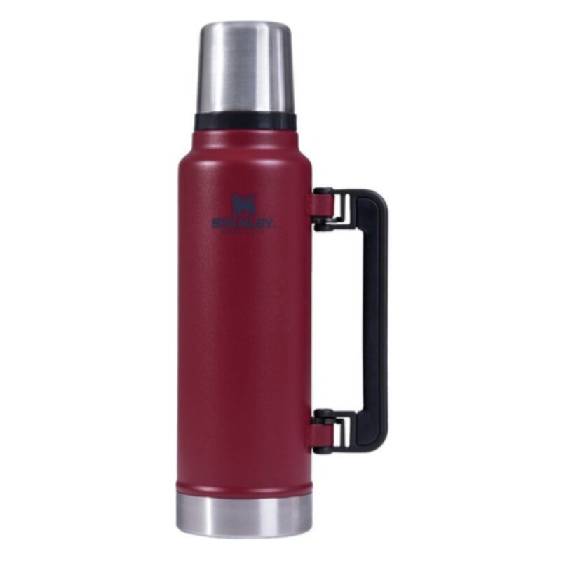 Termo Stanley Ultra 1,4 L Con Tapón Cebador Para Bebidas Frías Y Calientes Bordo