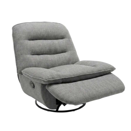 Sillon Recliner Giratorio mecedora Atlas Gris
