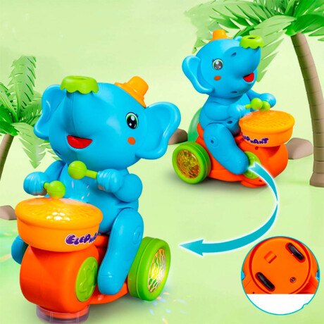 Elefante Musical Juguete Infantil Luz Y Sonido Circus Jug026008