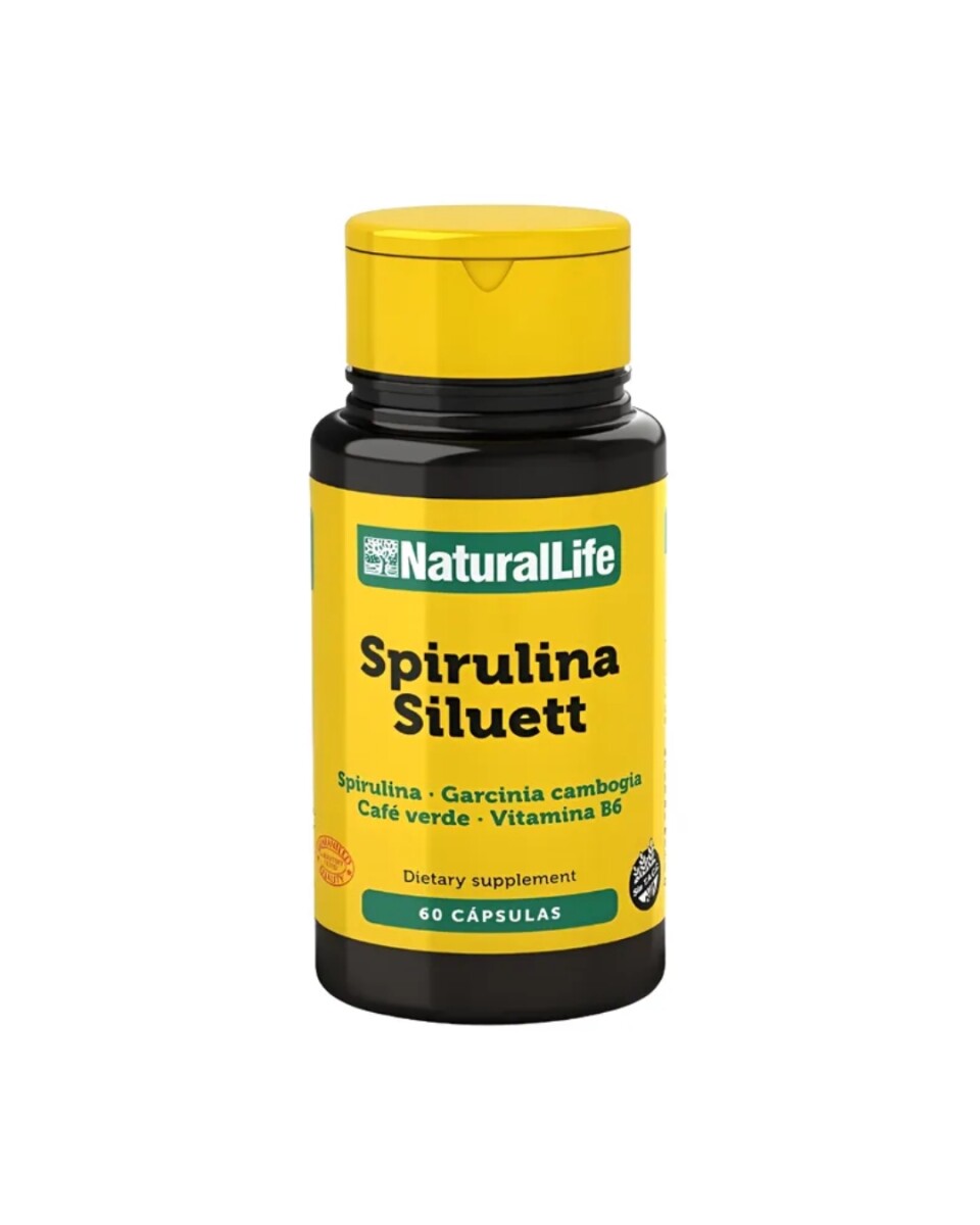 Spirulina Siluett 60 Cáps Natural Life 