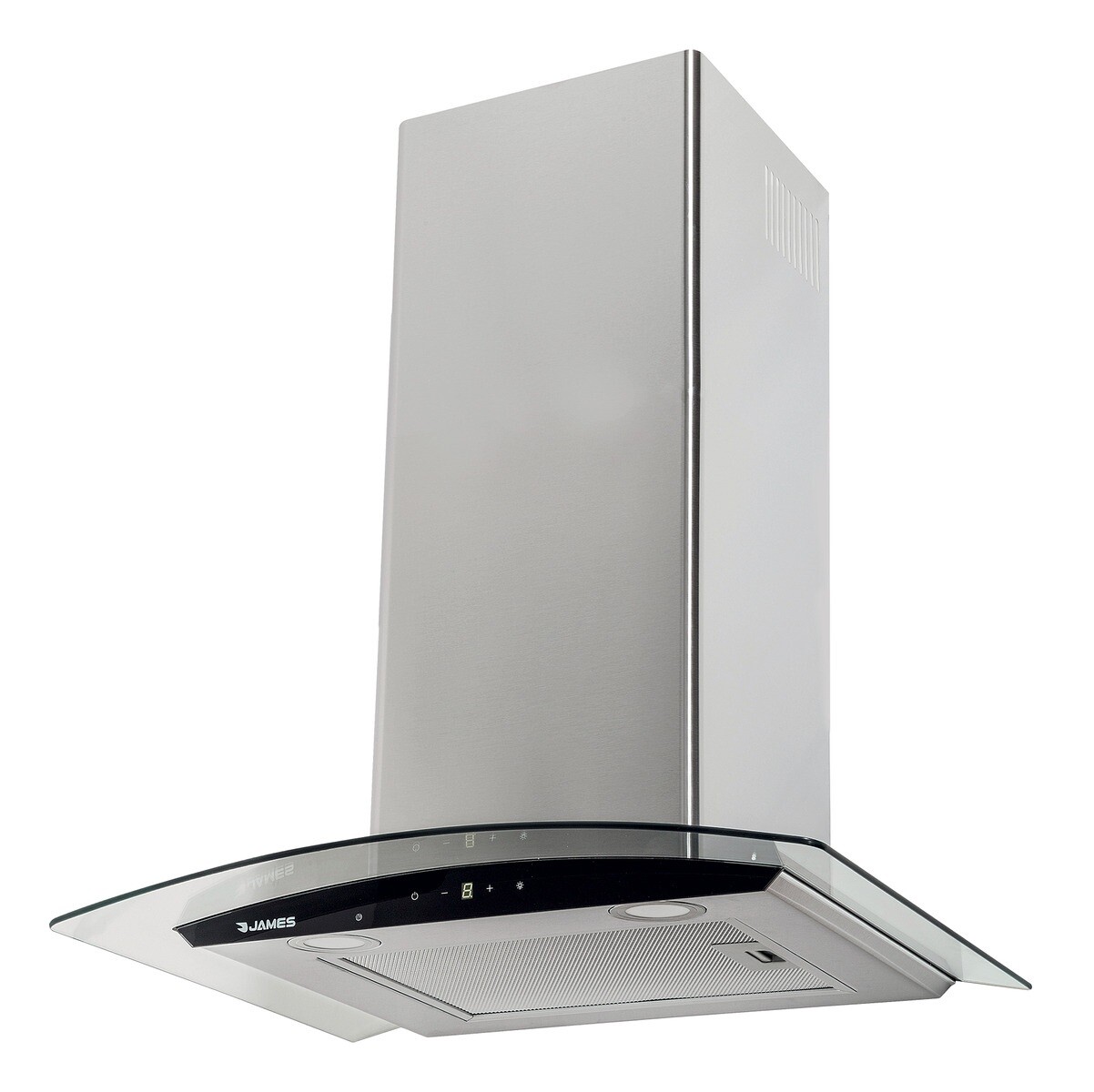 Campana James Curva 60cms Extractora 230w 3 Velocidades Color Gris 