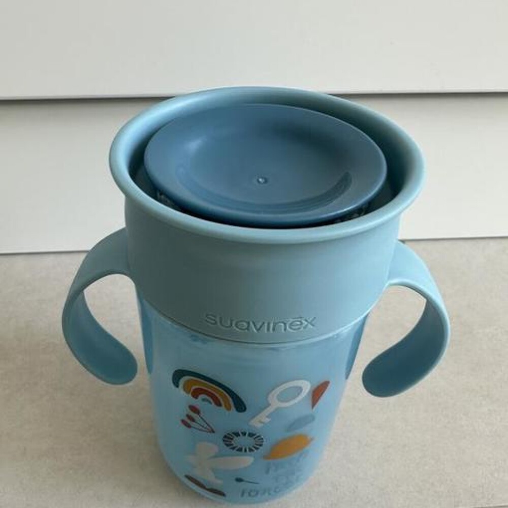 Vaso 360 SUAVINEX forest celeste