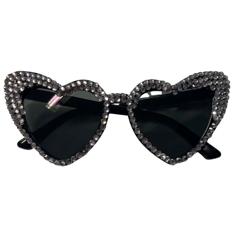 Lentes Corazón x1 Brillos