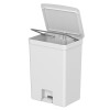 Papelera 50L Blanca