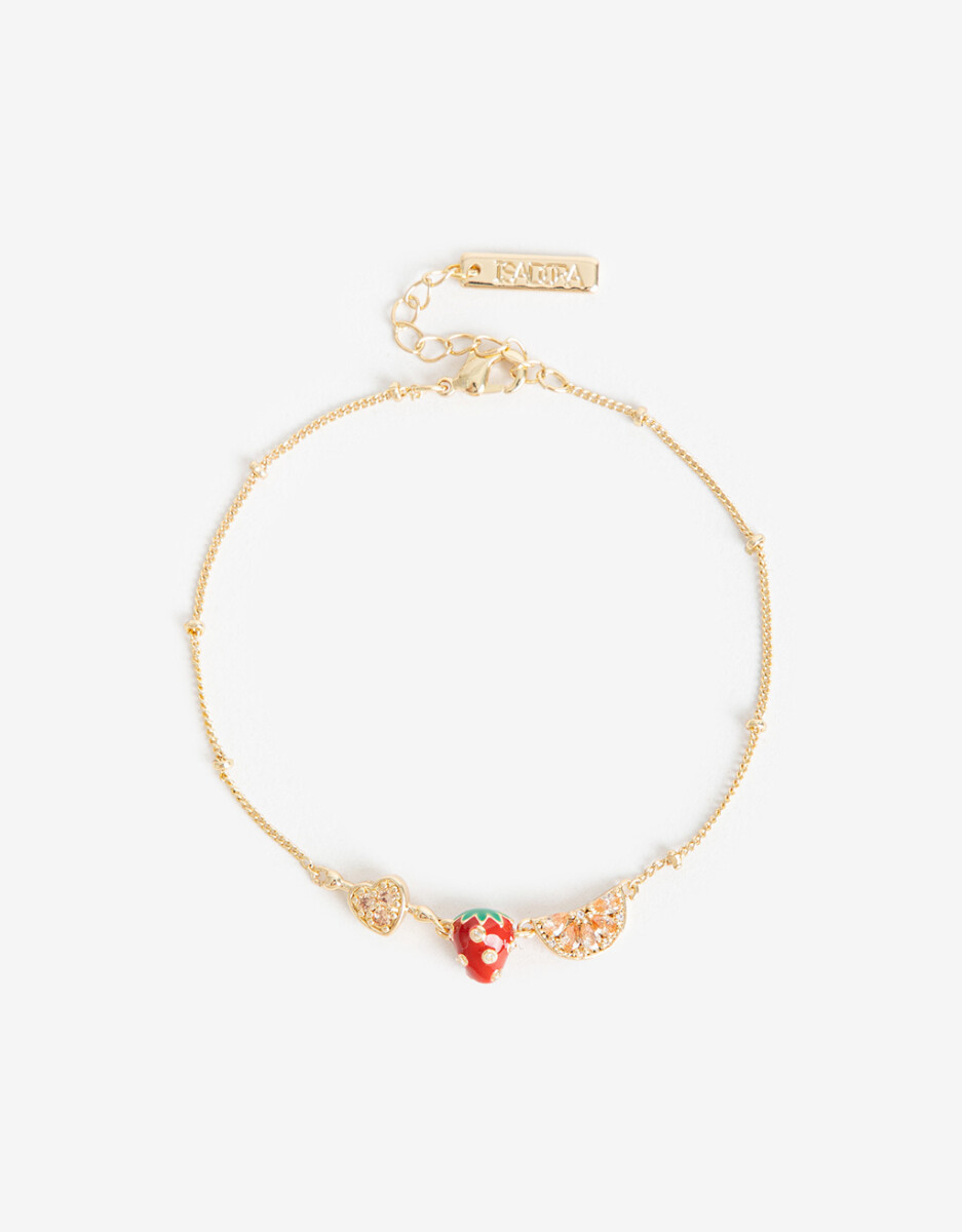Pulsera Frutas Cubic Zirconia 