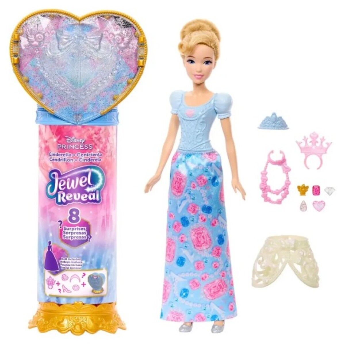 DISNEY PRINCESAS - Cenicienta Reveal 