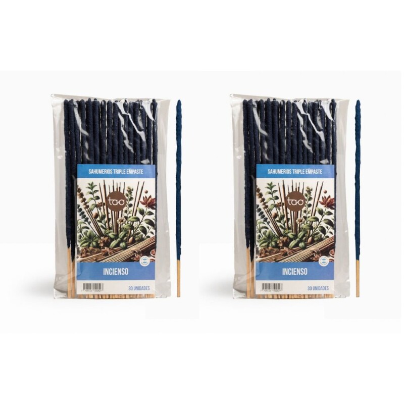 INCIENSO TAO TRIPLE EMPASTE SAGRADA MADRE - 2 PACK X30 Incienso