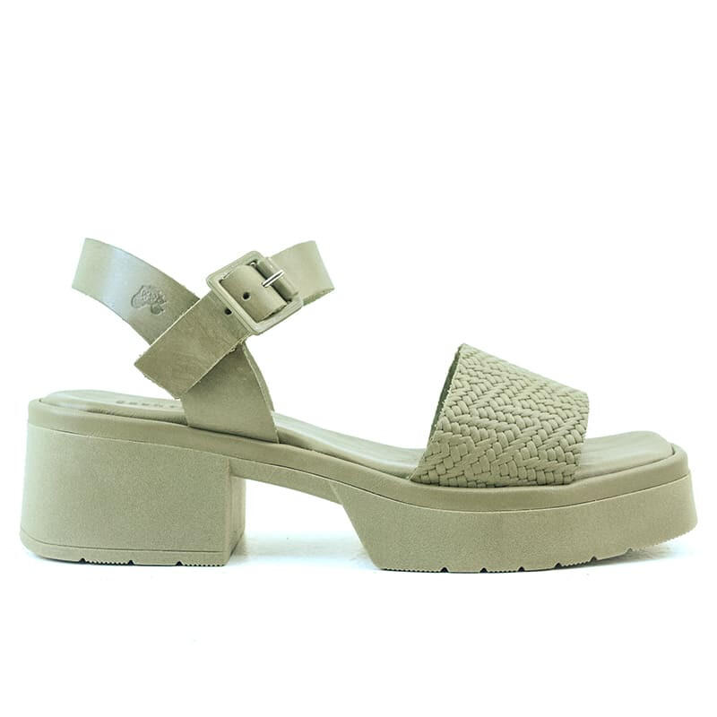 Sandalias Country Tira Ancha de Mujer - 26301 Salvia