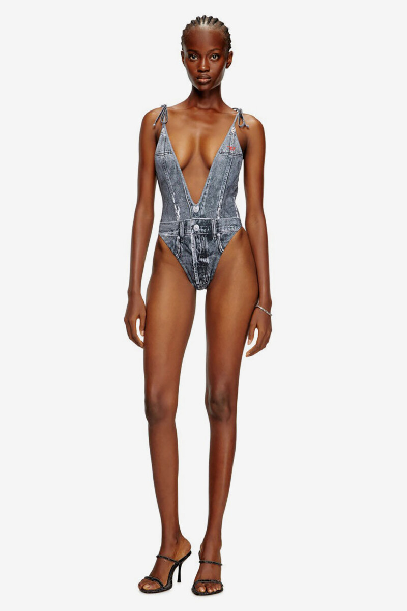 KINSLEY-DNM TRAJE DE BANO Gris