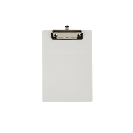 Tabla con broche tamaño A5 Blanco