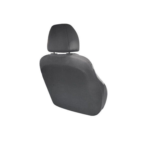 Cubreasiento Universal Pick Up Negro Con Detalle Gris 4 Piezas Cubreasiento Universal Pick Up Negro Con Detalle Gris 4 Piezas