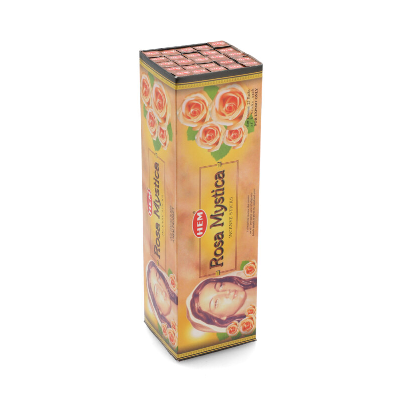INCIENSO HEM CAJA DE CARBÓN X25 Rosa Mística