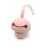 porta chupete silicona honguito MOON rosado