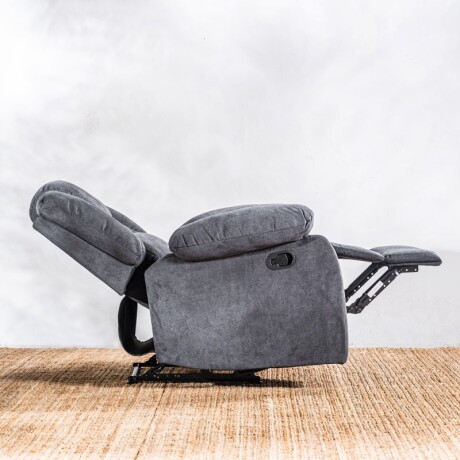 Sillón Reclinable Renno 1 Cuerpo Gris U