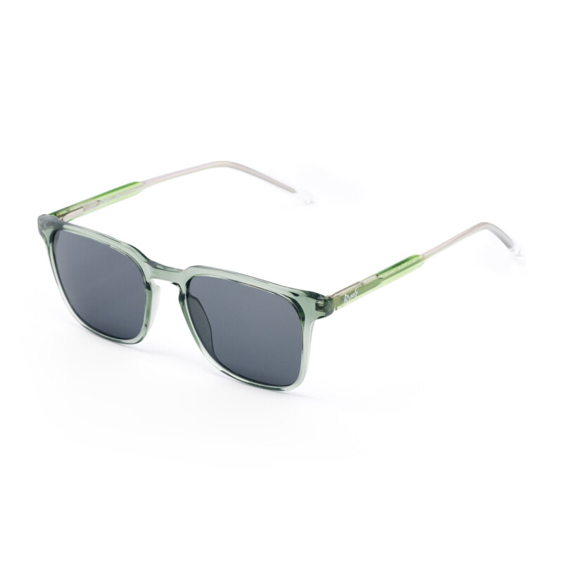 Lentes De Sol Runas 2616 Para Uso Urbano Diseño Moderno Y Protección Visual Verde