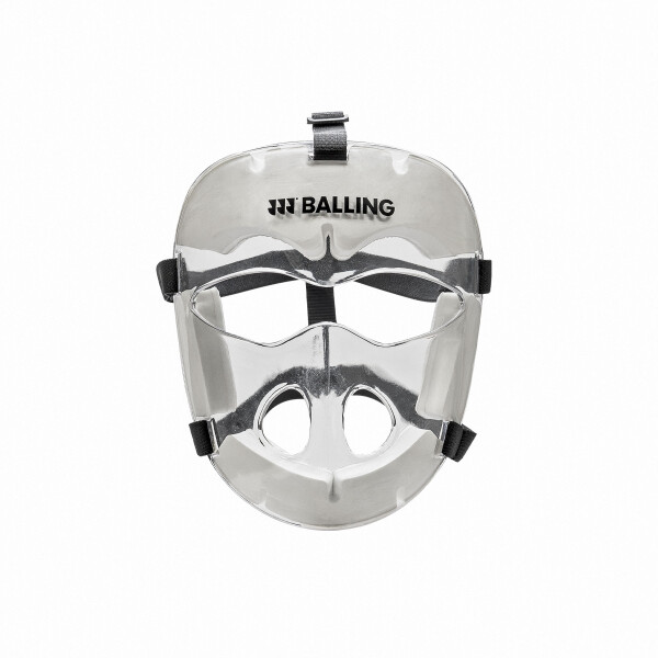 Mascara Protectora De Hockey Balling Venture PVC Facemask Blanca