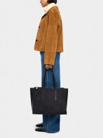 Bolso Para Portátil 15" Con Piel negro
