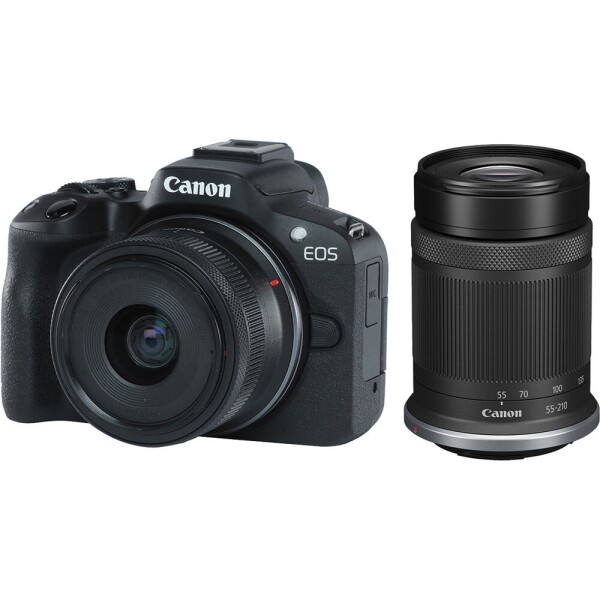 Cámara Canon R50 Lente 15-45mm + Lente 55-210mm CAMARA CANON R50 LENTE 15/45 + 55/210