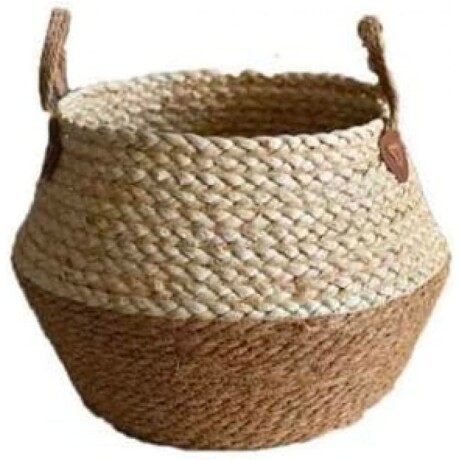 Canasto Seagrass 38 cm Marron