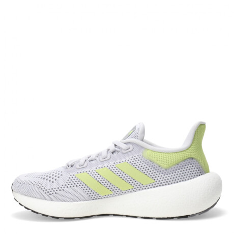 Championes de Hombre Adidas Pureboost 22 Gris - Amarillo Lima