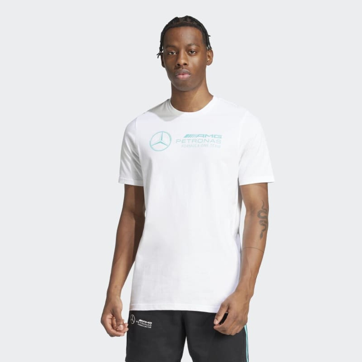 Remera Adidas Mercedes - AMG Petronas Formula One Team DNA - Blanco 