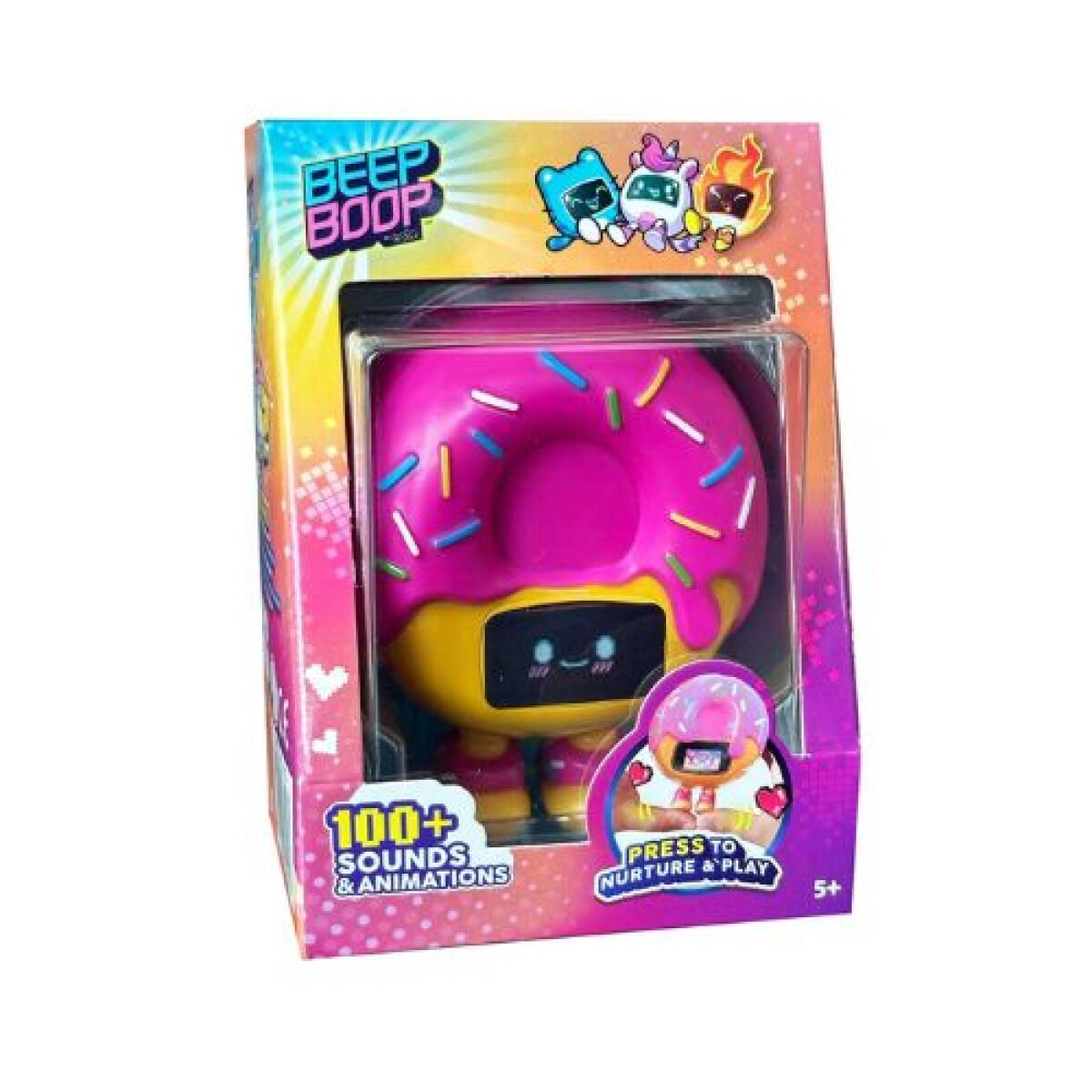 BEEP BOOP INTERACTIVE PET WITH SCREEN/MASCOTA VIRTUAL - Dona 