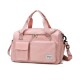 Bolso De Viaje Impermeable Con Compartimento Para Calzado Rosa claro