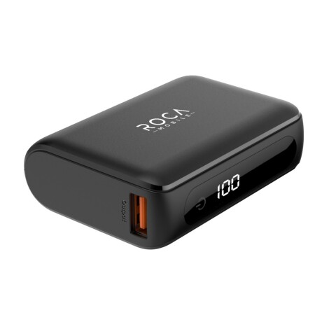 Power Bank 8000mah Roca Lcd Carga Rápida 22.5w Tipo-c Usb Power Bank 8000mah Roca Lcd Carga Rápida 22.5w Tipo-c Usb