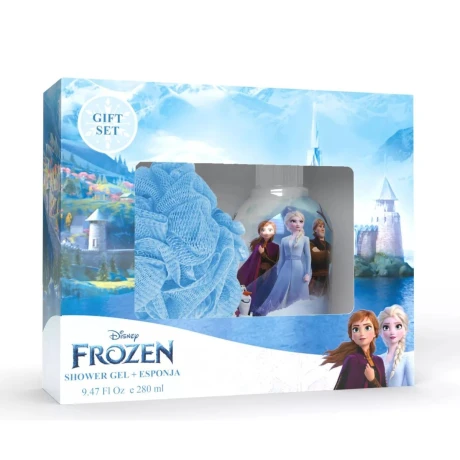 Set Infantil Disney Frozen Gel de Ducha + Esponja 001