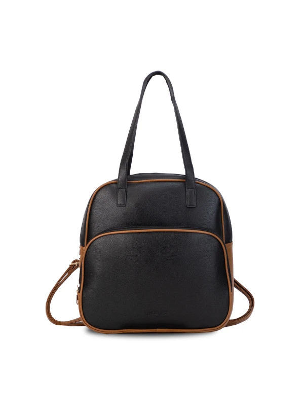 MOCHILA CLARA NEGRO Y SUELA