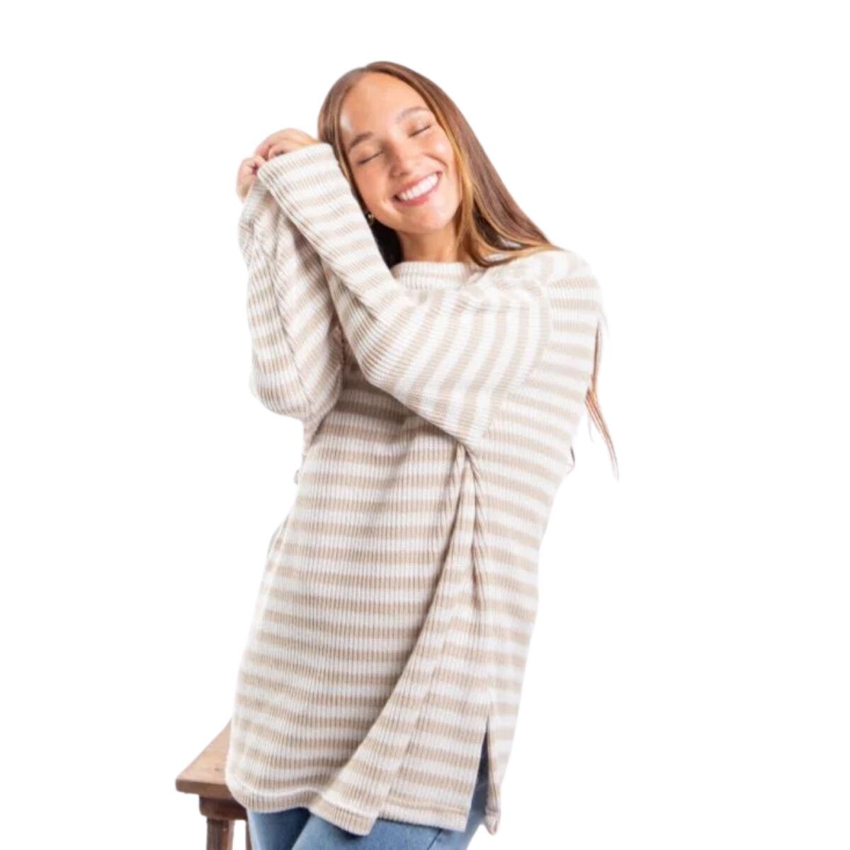 SWEATER ALEPO S-L - BEIGE 