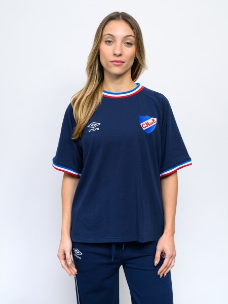 REMERA NINA Nacional Mujer Azul Marino