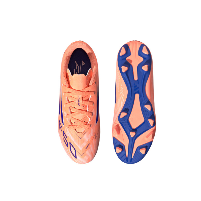 Championes adidas F50 Club FG/MG de niño Beam Orange