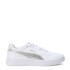 Championes de Mujer Puma Court Lally Metal.Whisper Blanco - Plata