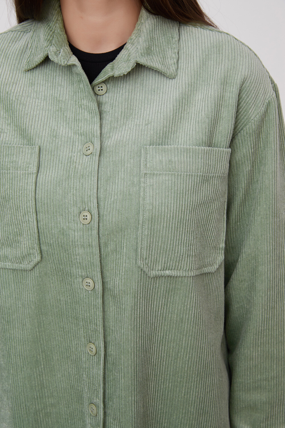 Sobrecamisa Western Verde Palido