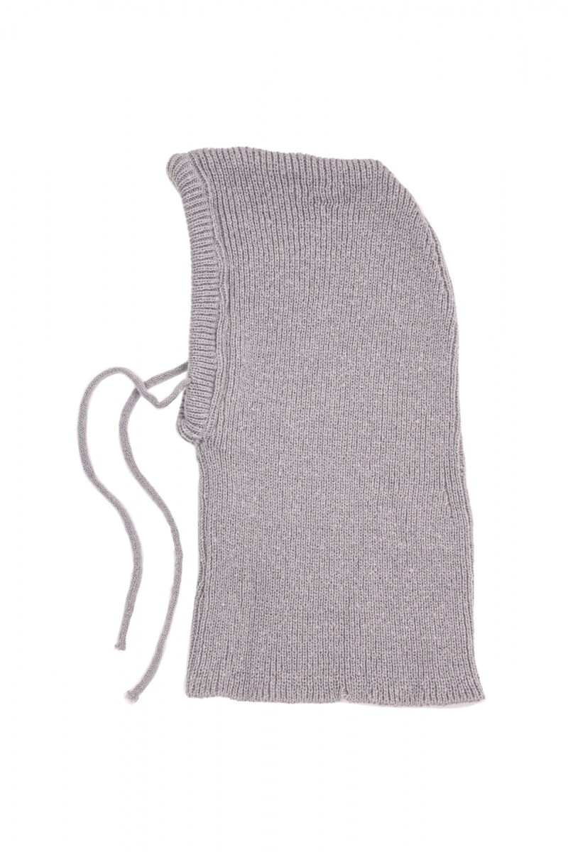 Balaclava Rib - Gris 