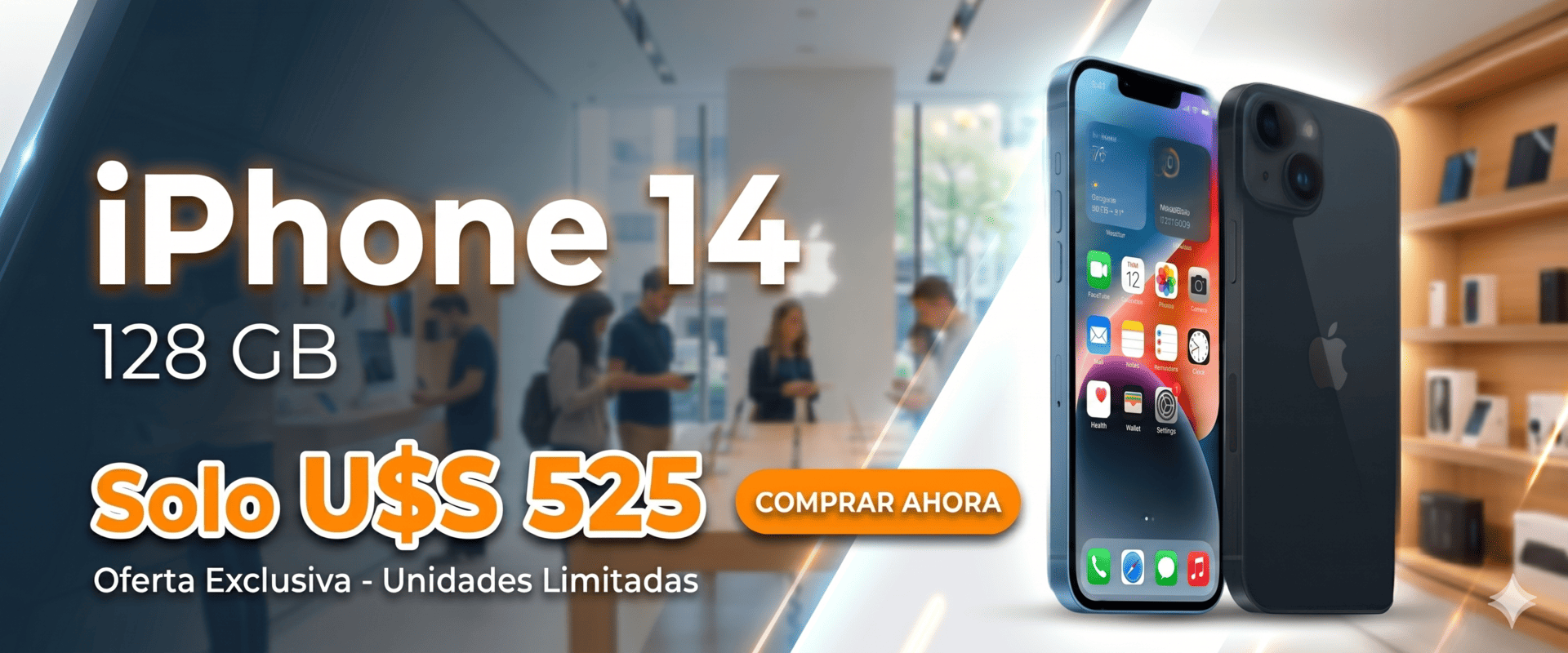 Promoción iPhone 14 128GB