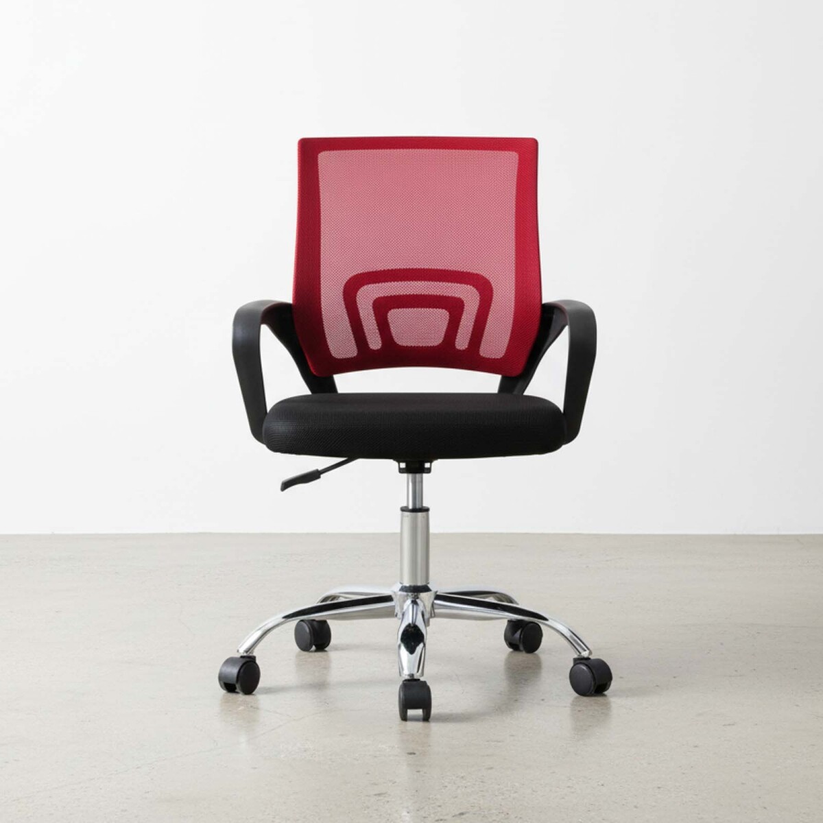 SILLA DE ESCRITORIO - MALLA ROJO HY-520P 