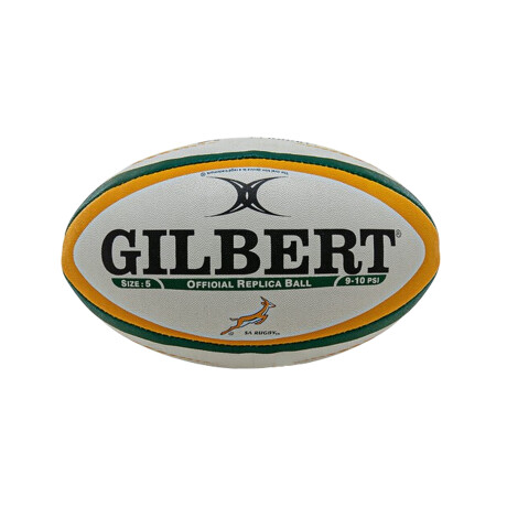 PELOTA RUGBY SA RUGBY White/Yellow/Green