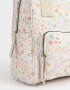Mochilas Urbanas Estampados Mochila De Cuerina - Blanco Crudo