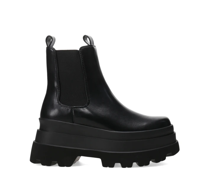 Bota TRAP con elásticos Black