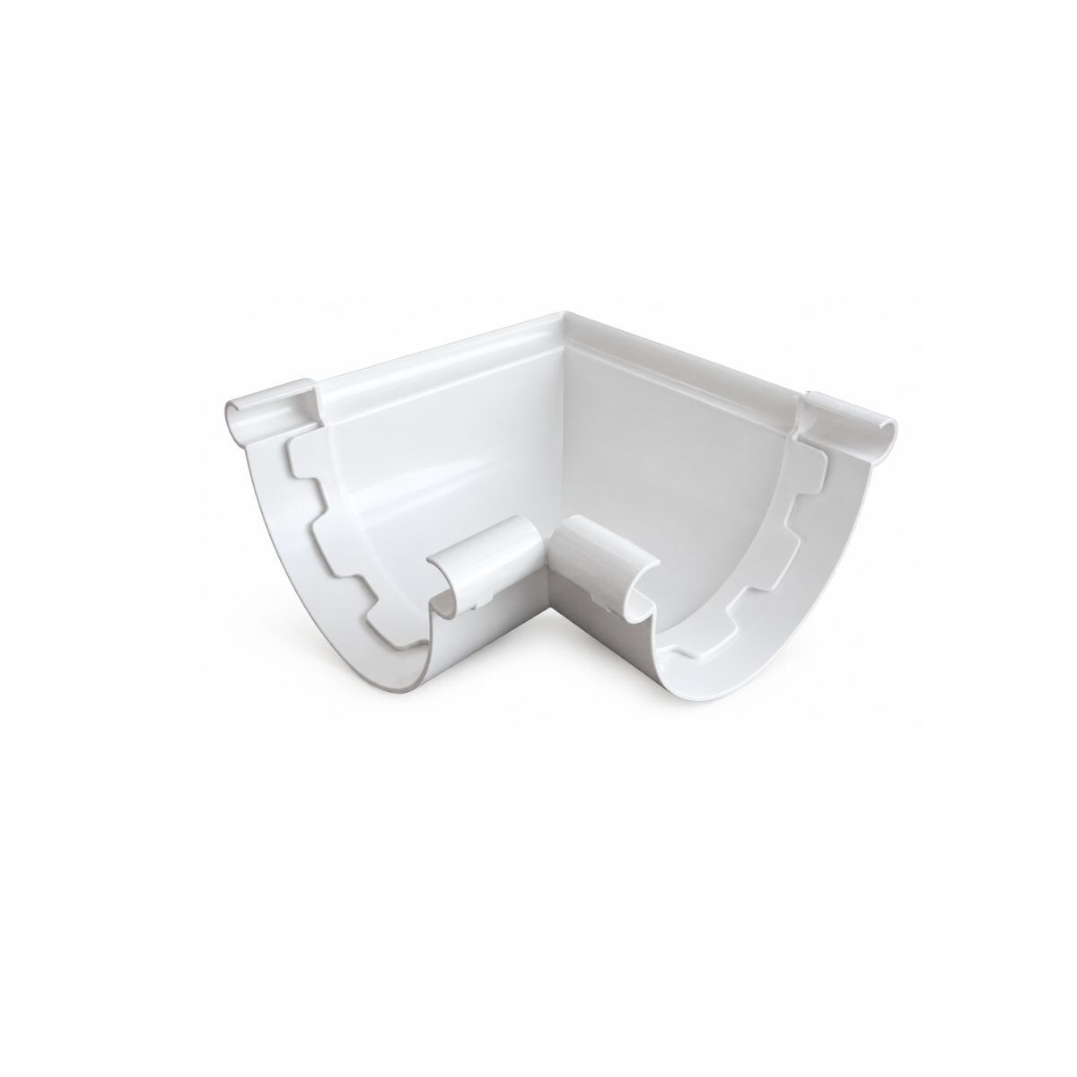 Esquinero Pvc Para Canaleta Pluvial Nicoll 