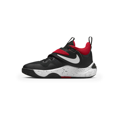 Championes Nike Team Hustle D 11 Black & Red