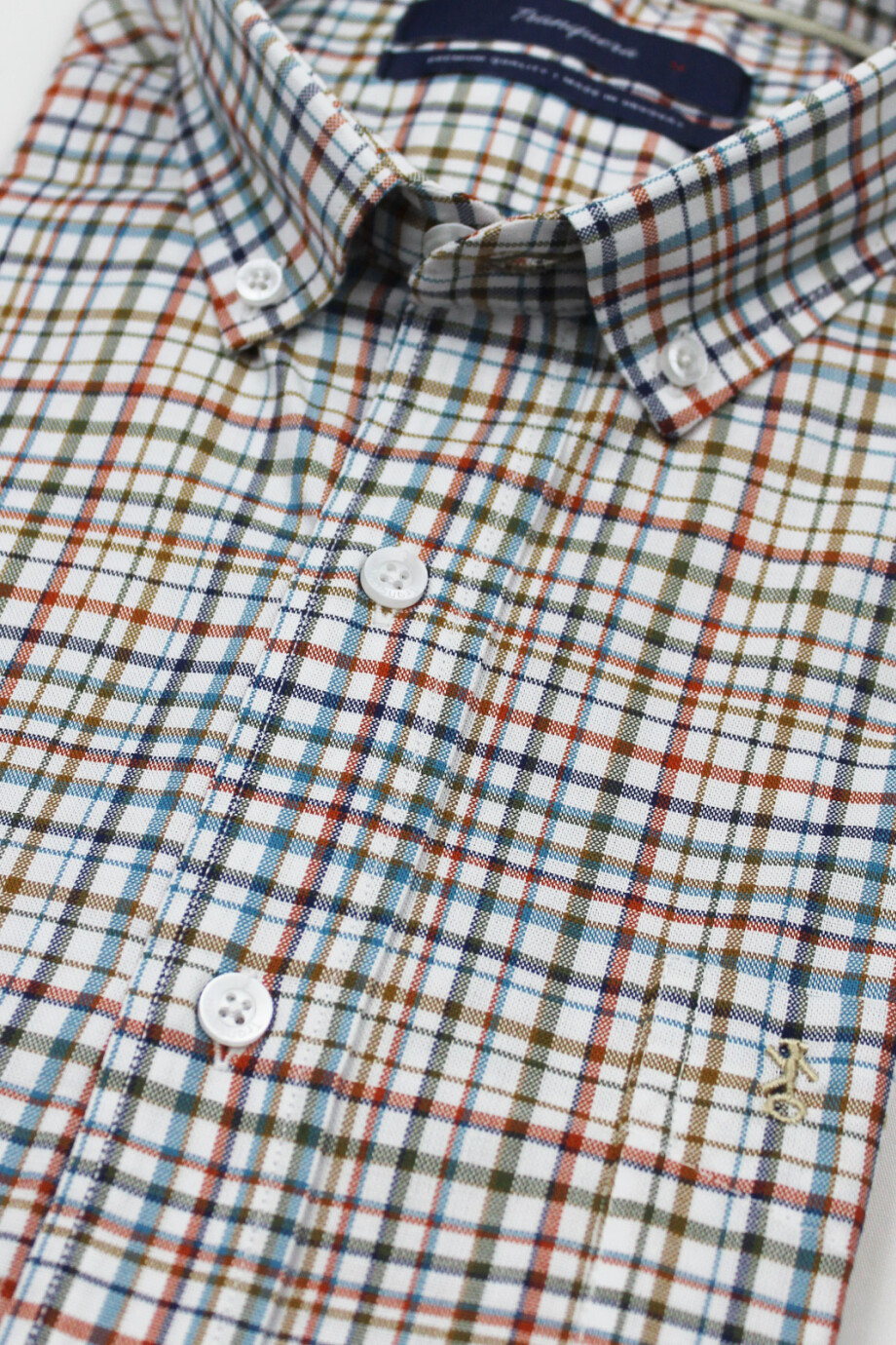 Camisa de Hombre Premium a Cuadros Cuadros Colores