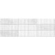 REVESTIMIENTO BLANCO DESTONIFICADO BRILLO RELIEVE 30X90Cm PARED BLANCO