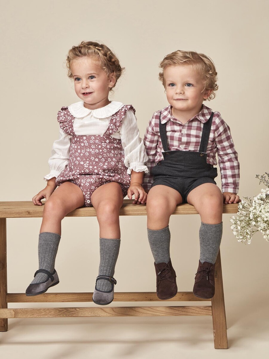 Rana Estampada Con Tirante Purpura